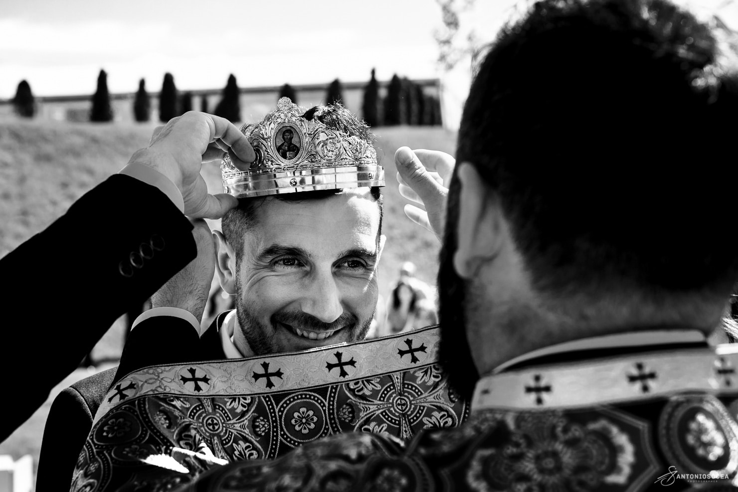 Fotograf nunta premium Bucuresti-Antonio Socea-Nunta ambient Lake-Cununie religioasa în aer liber